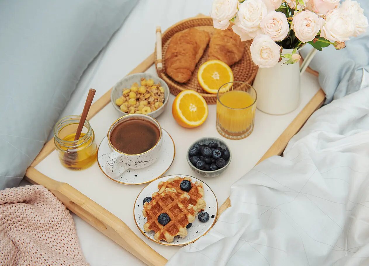 Breakfast for Two Included