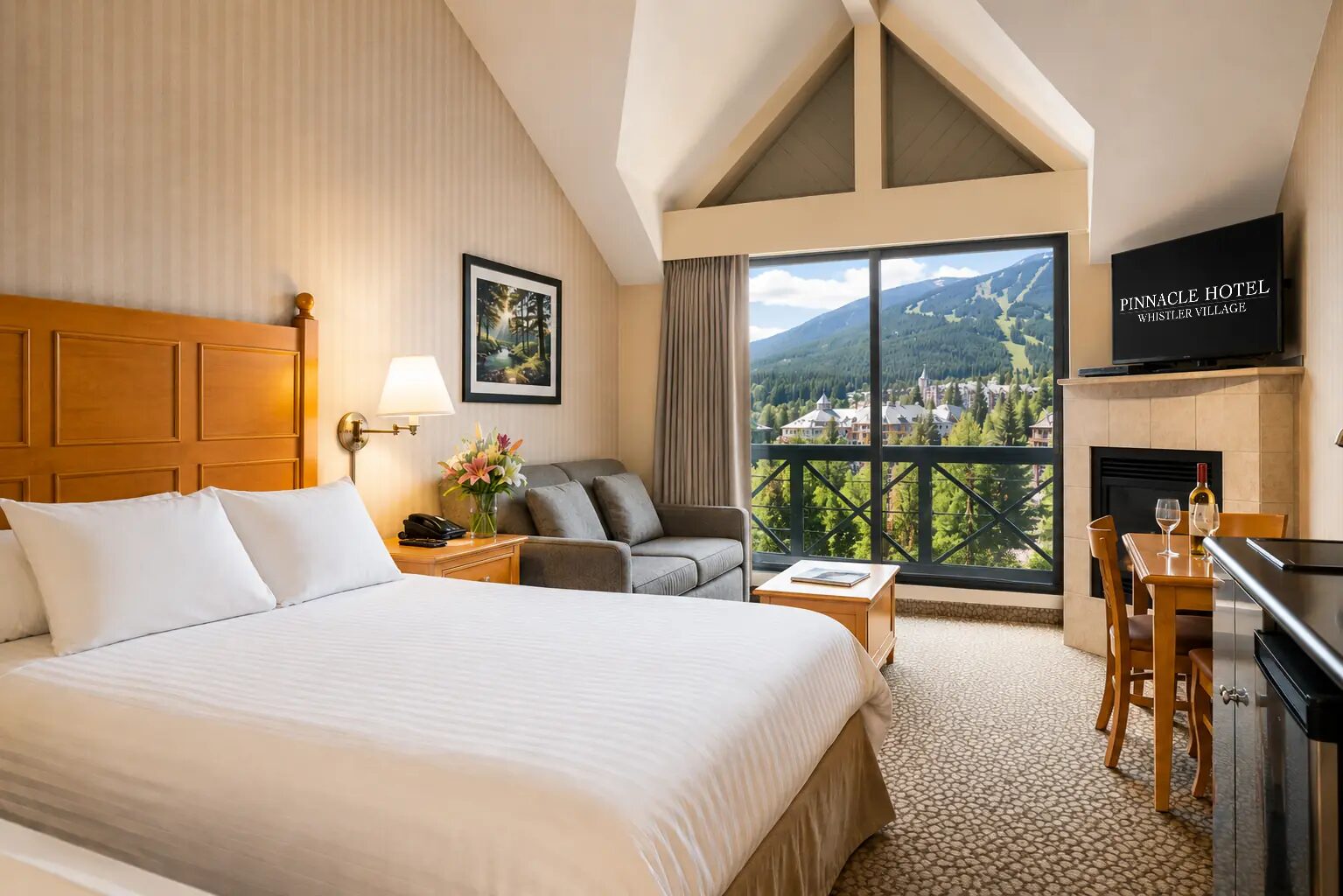 Premium Studio suite at Pinnacle Hotel Whistler Village, Whistler Village — photo 1